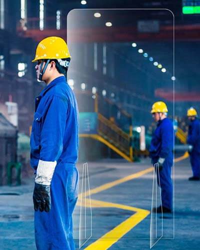 Mampara Anticontagio Modelo Dubai