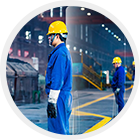 Mamparas en Industrias y Talleres